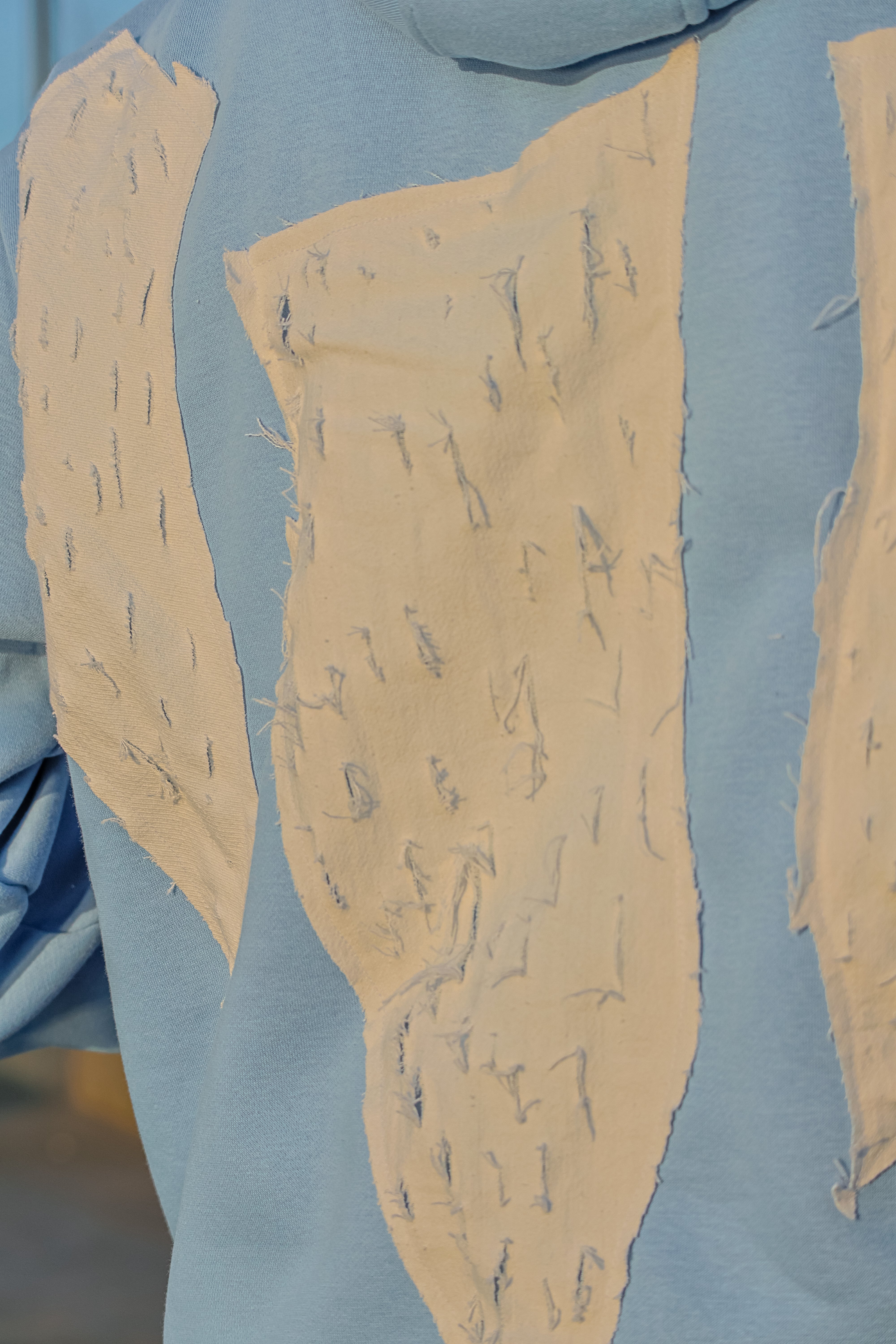 "OPPOSIIITE" light blue tracksuit