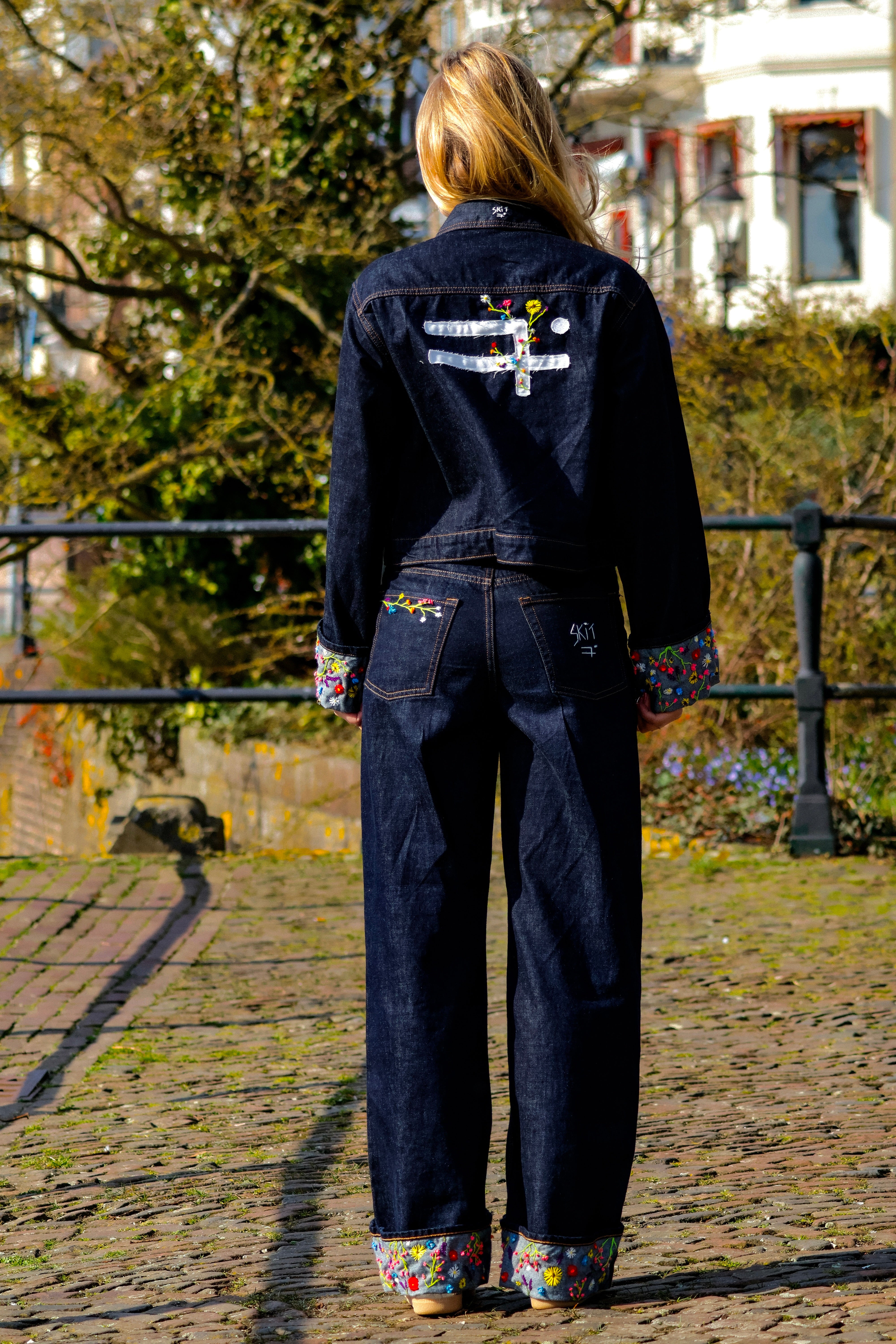 "NECTARIIINE" denim suit