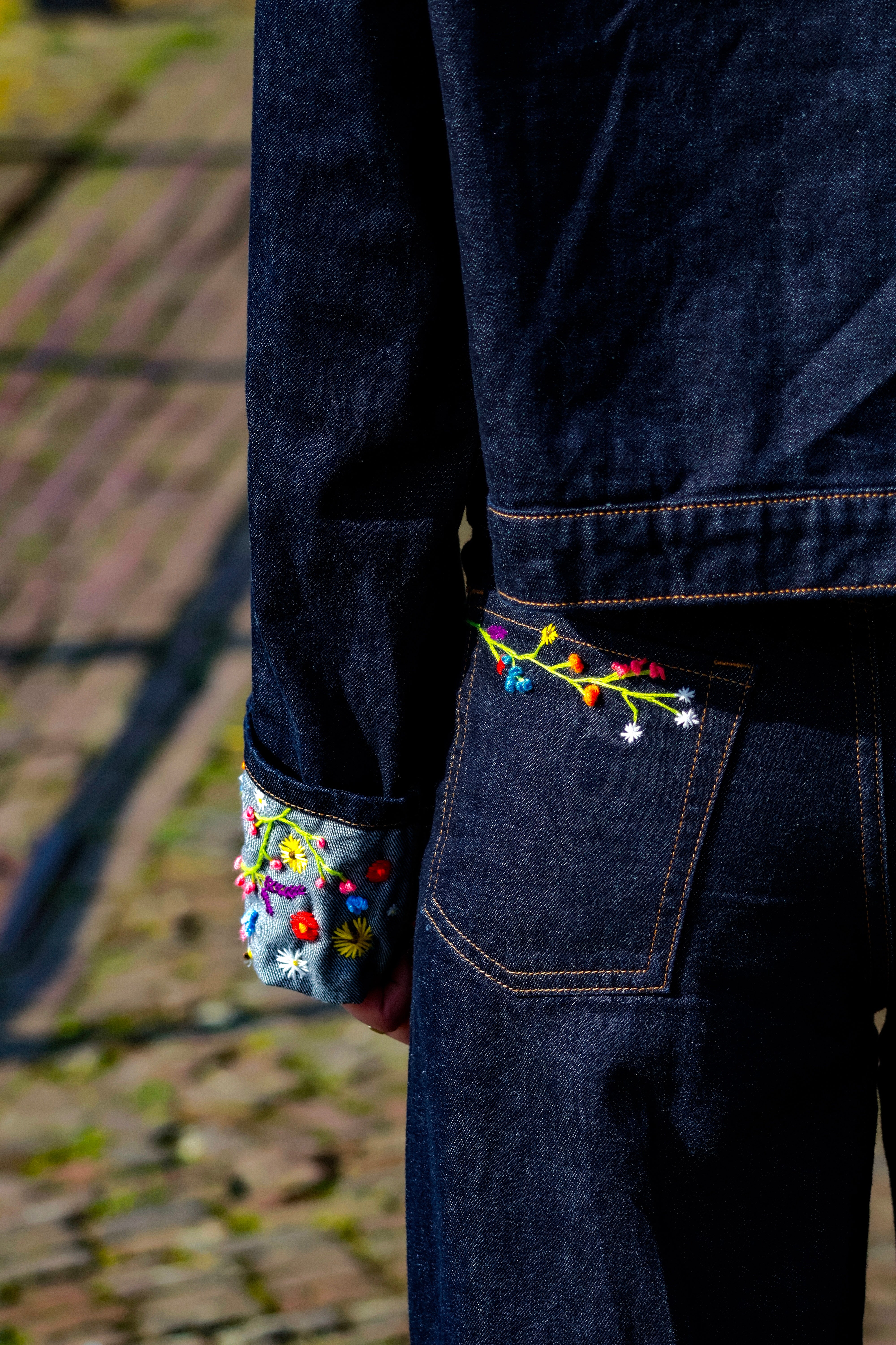 "NECTARIIINE" denim suit