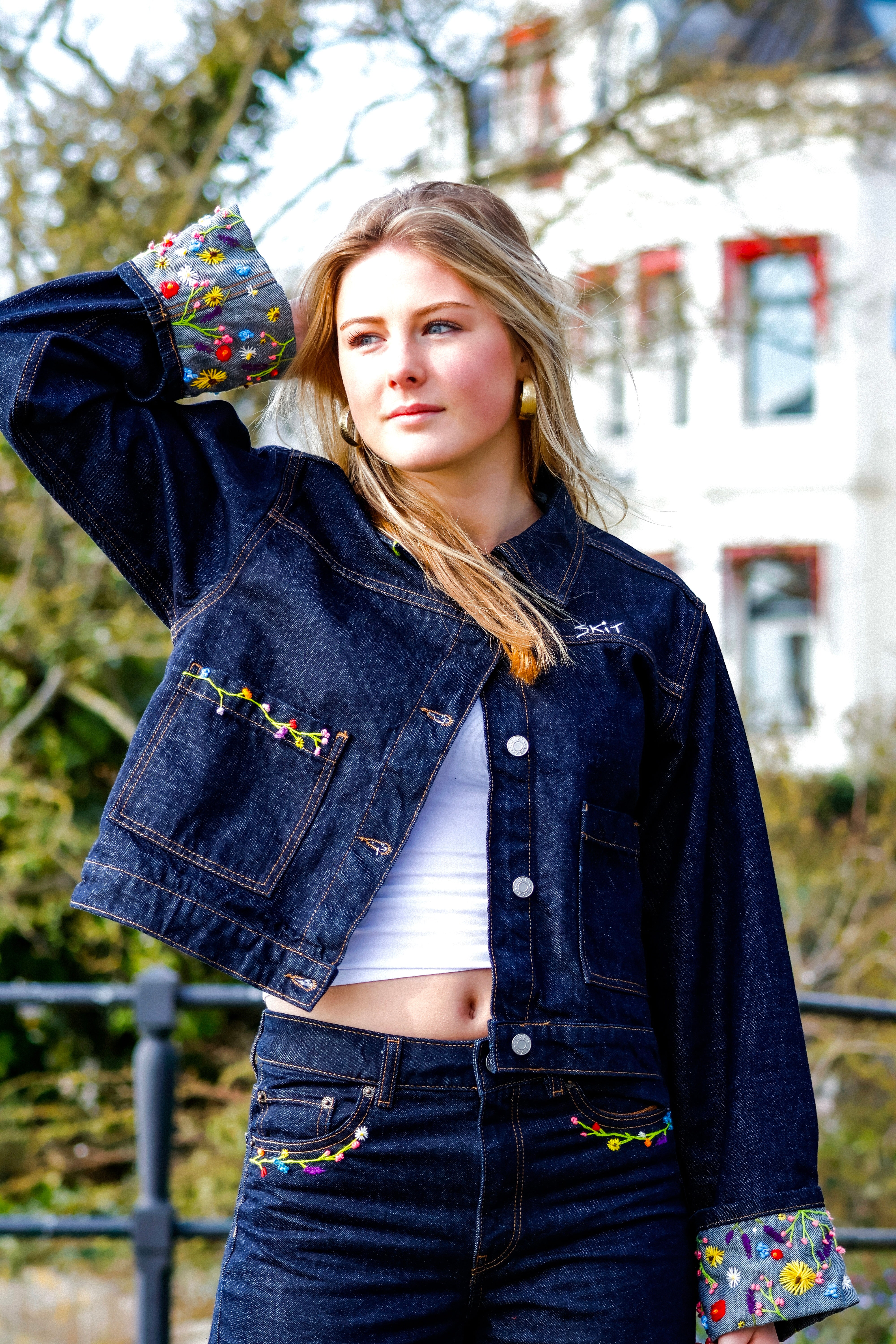 "NECTARIIINE" denim suit
