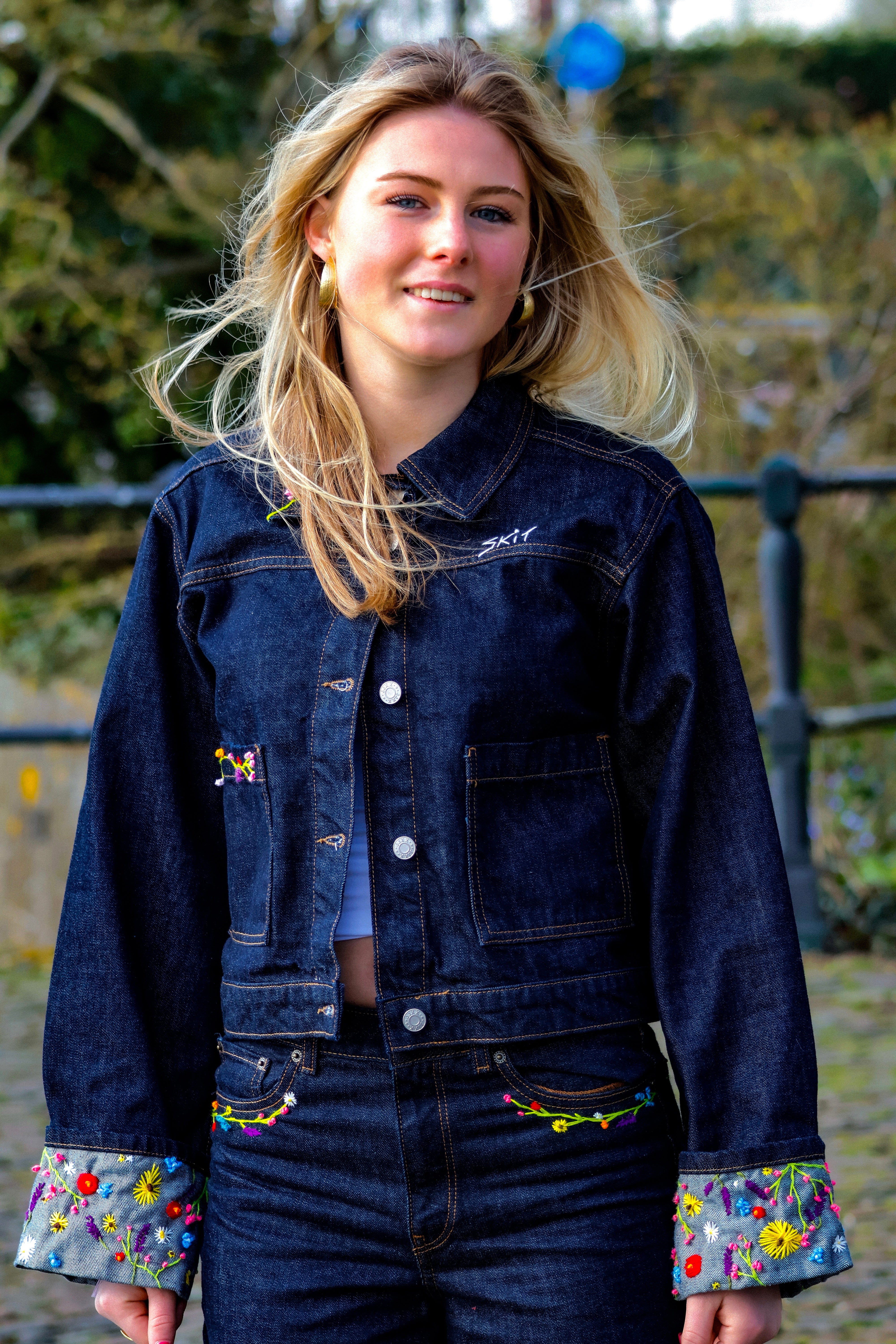 "NECTARIIINE" denim suit