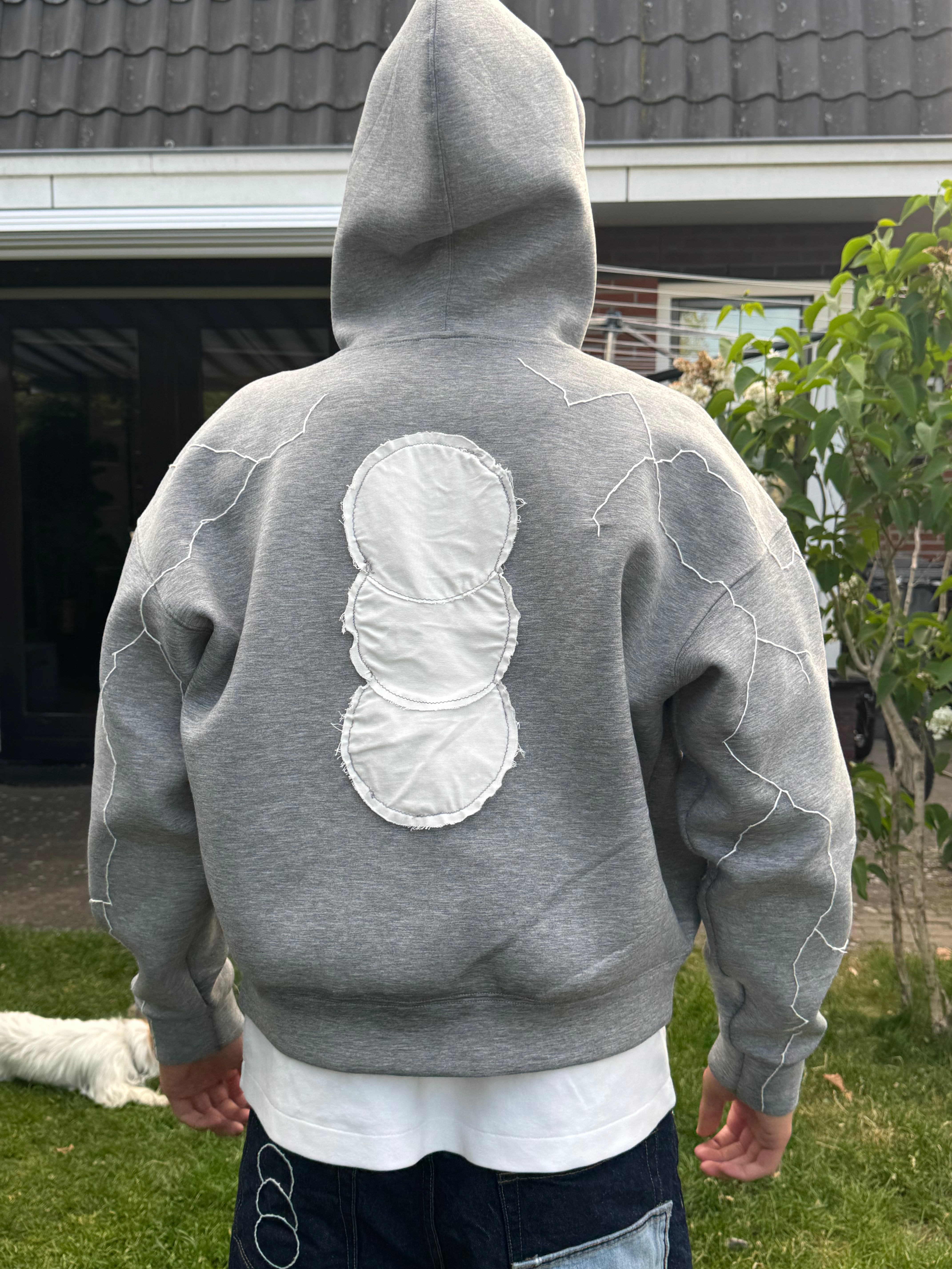 "LET'S SKIT IIIT" zip hoodie