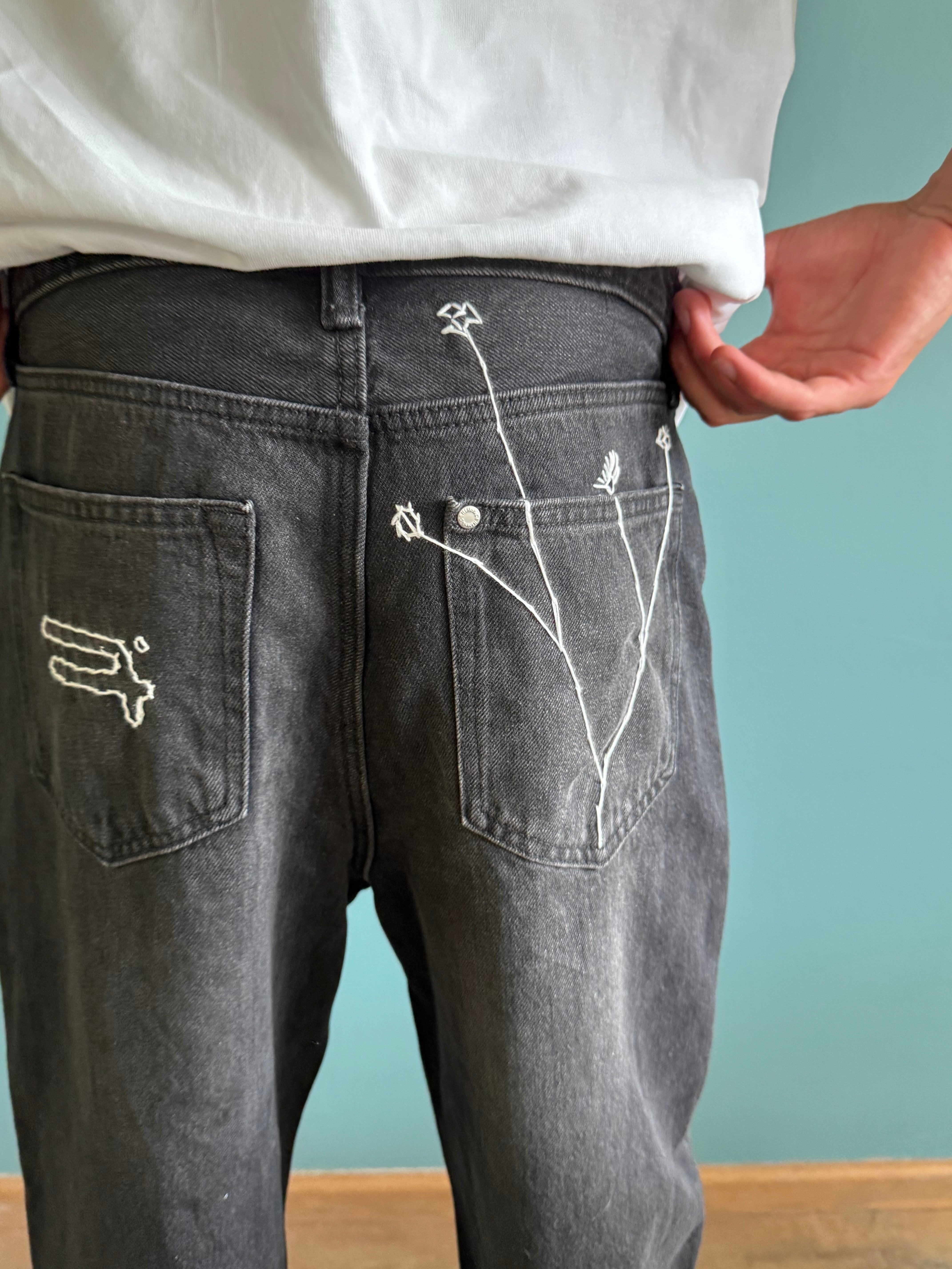 "PHOTOSYNTHESIIIS" jeans