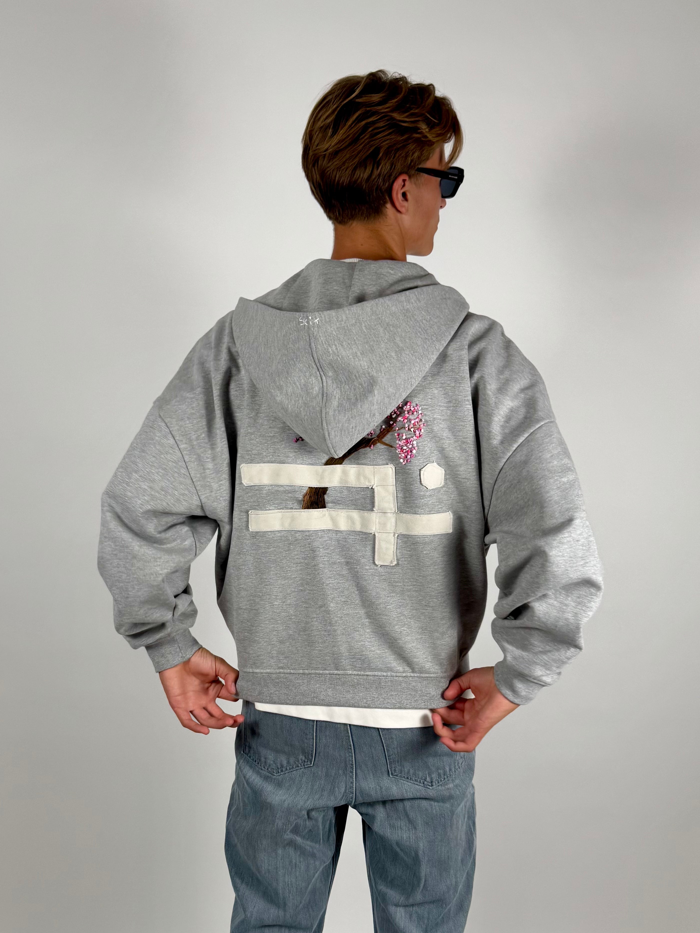 "APHRODIIITE" zip-hoodie