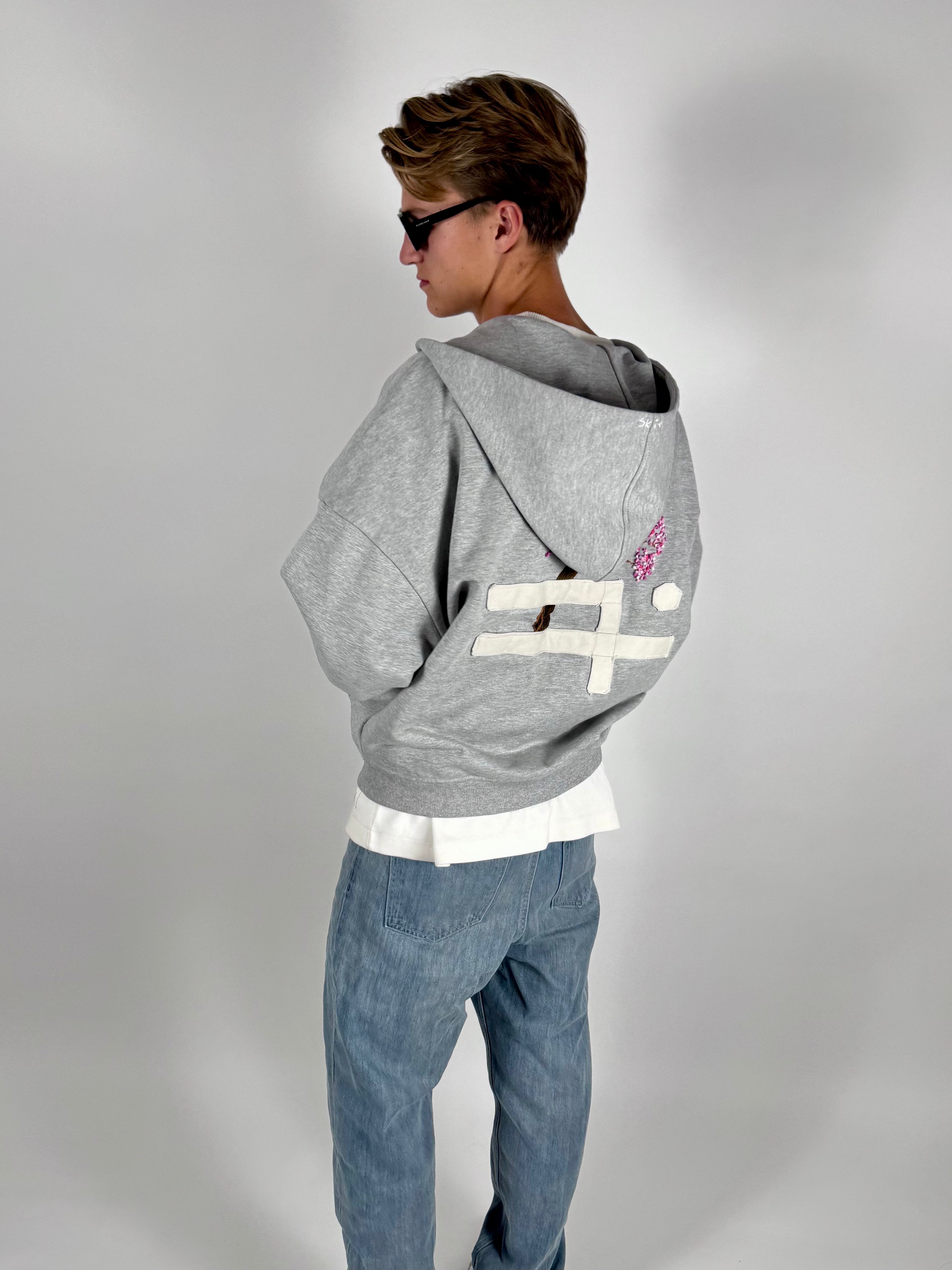 "APHRODIIITE" zip-hoodie