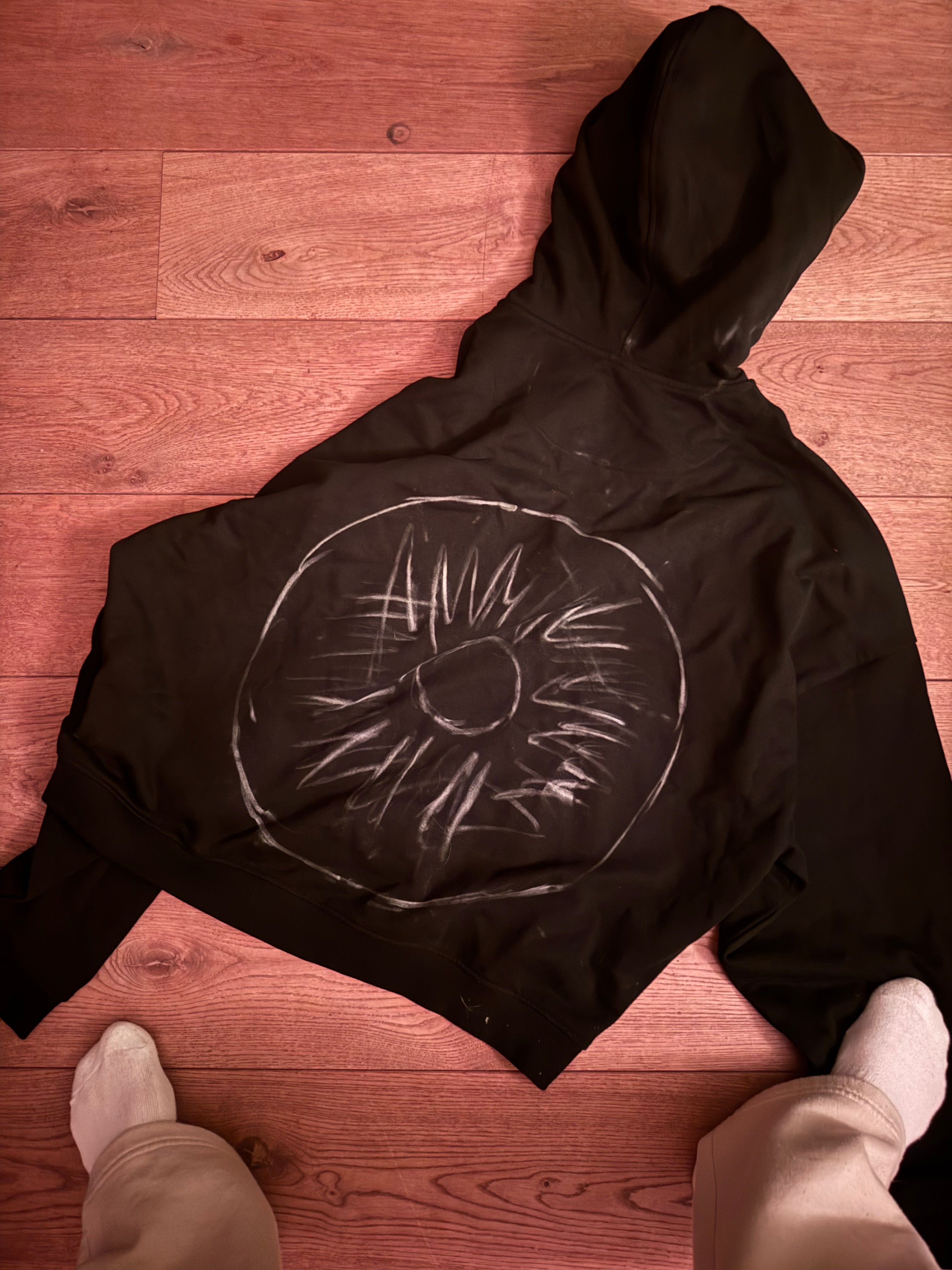 "IGNORANCE IS BLIIISS" zip-hoodie