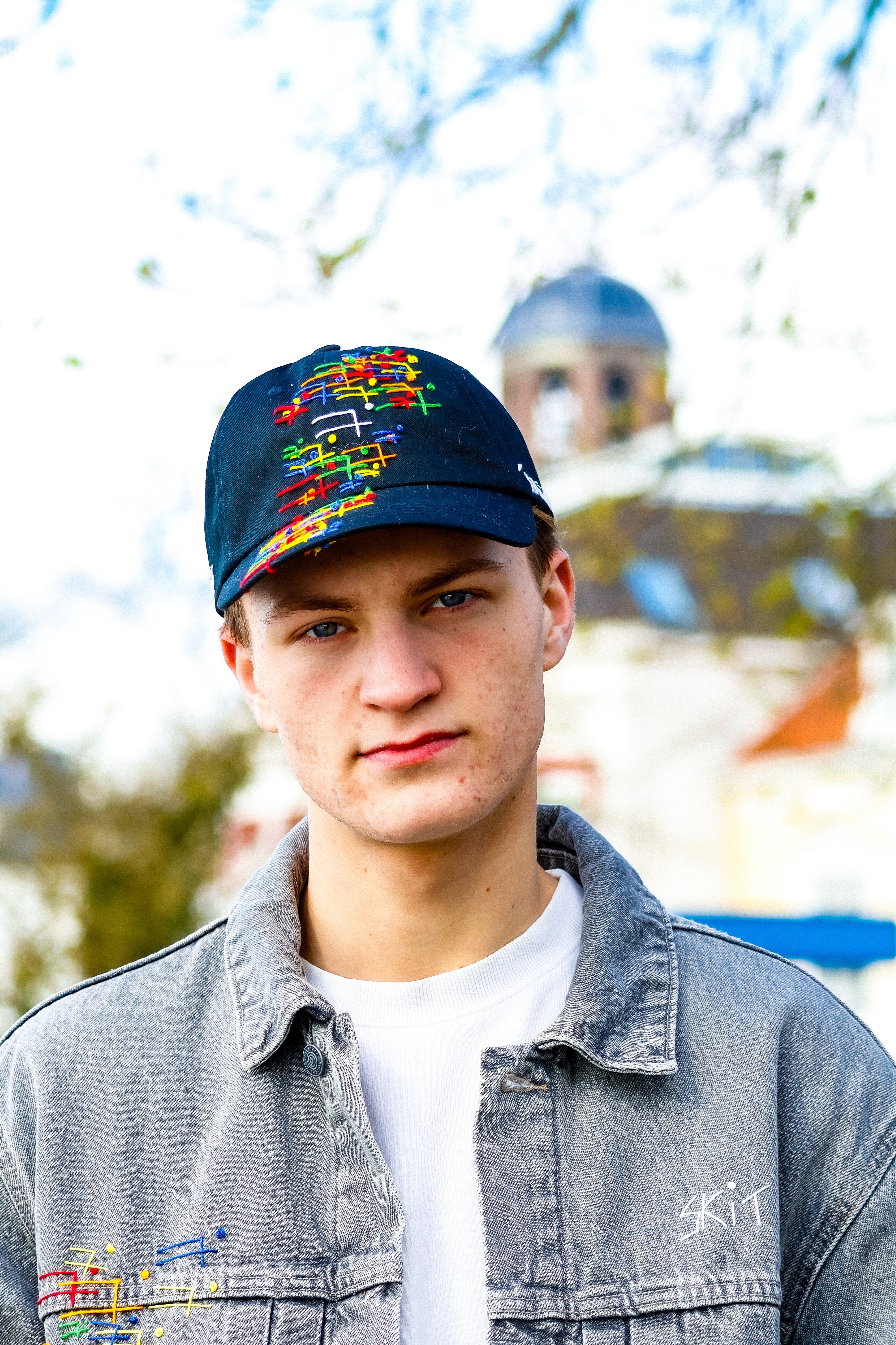 "III NEVER LEFT" cap