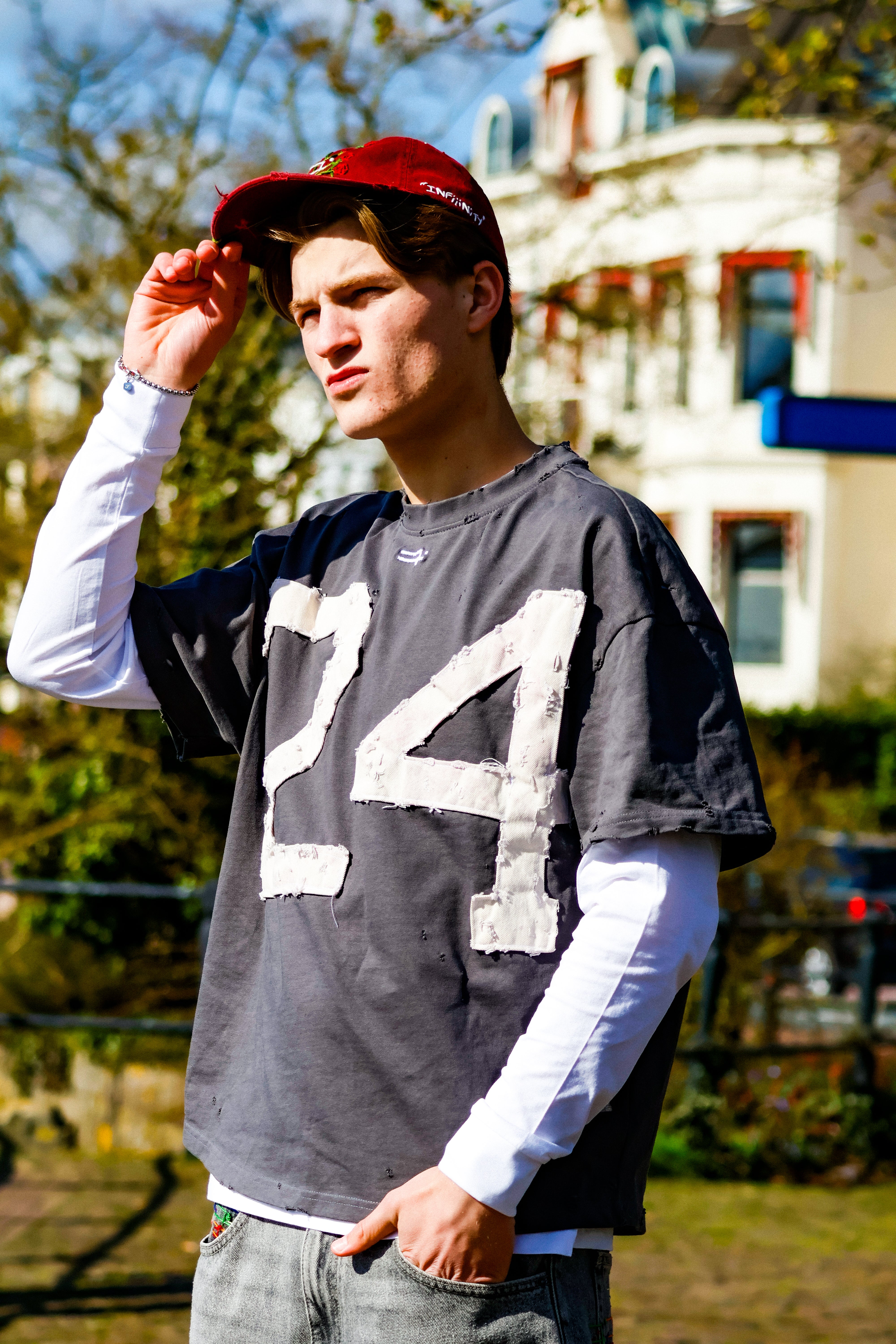 "BRUIIISED" shirt