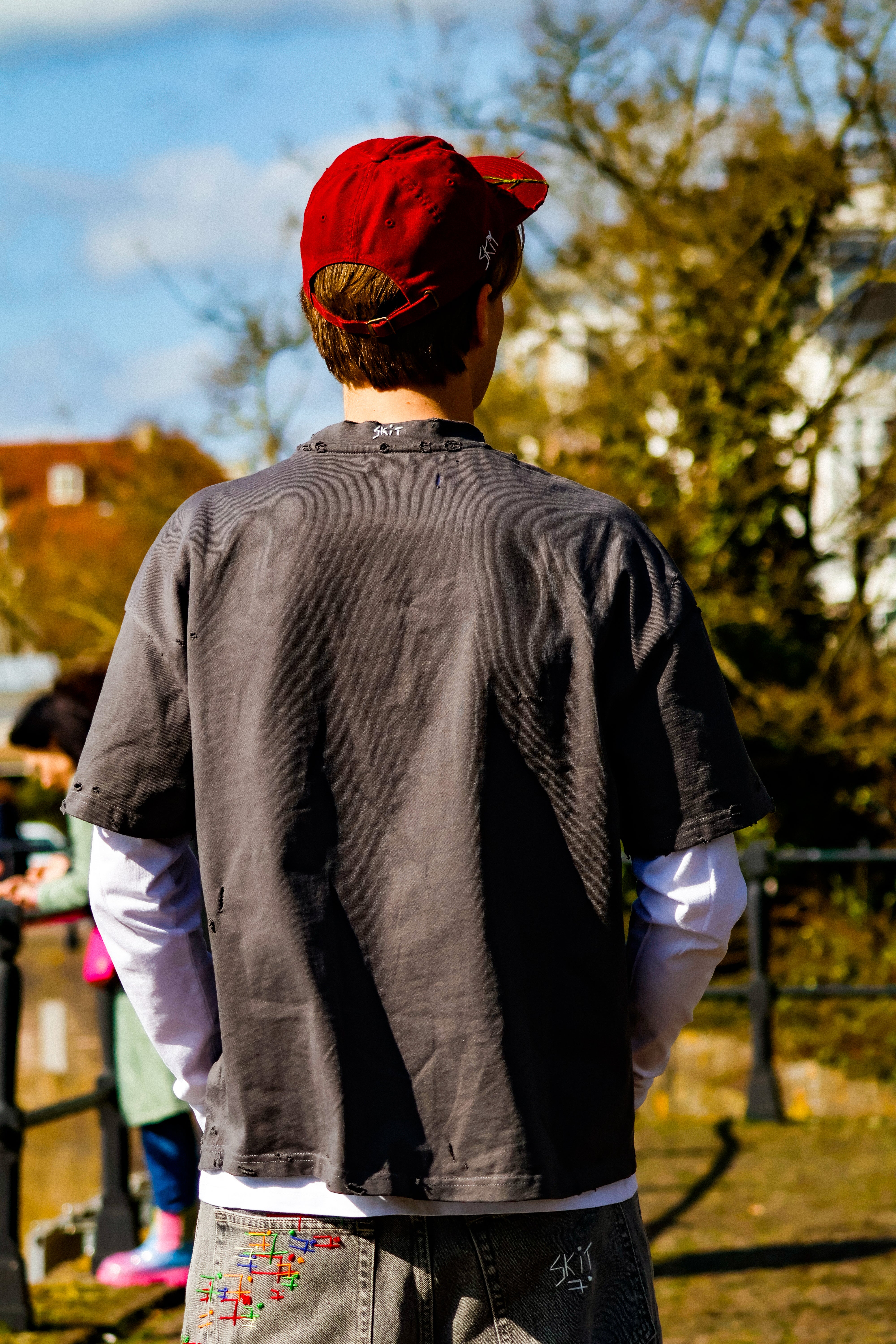 "BRUIIISED" shirt