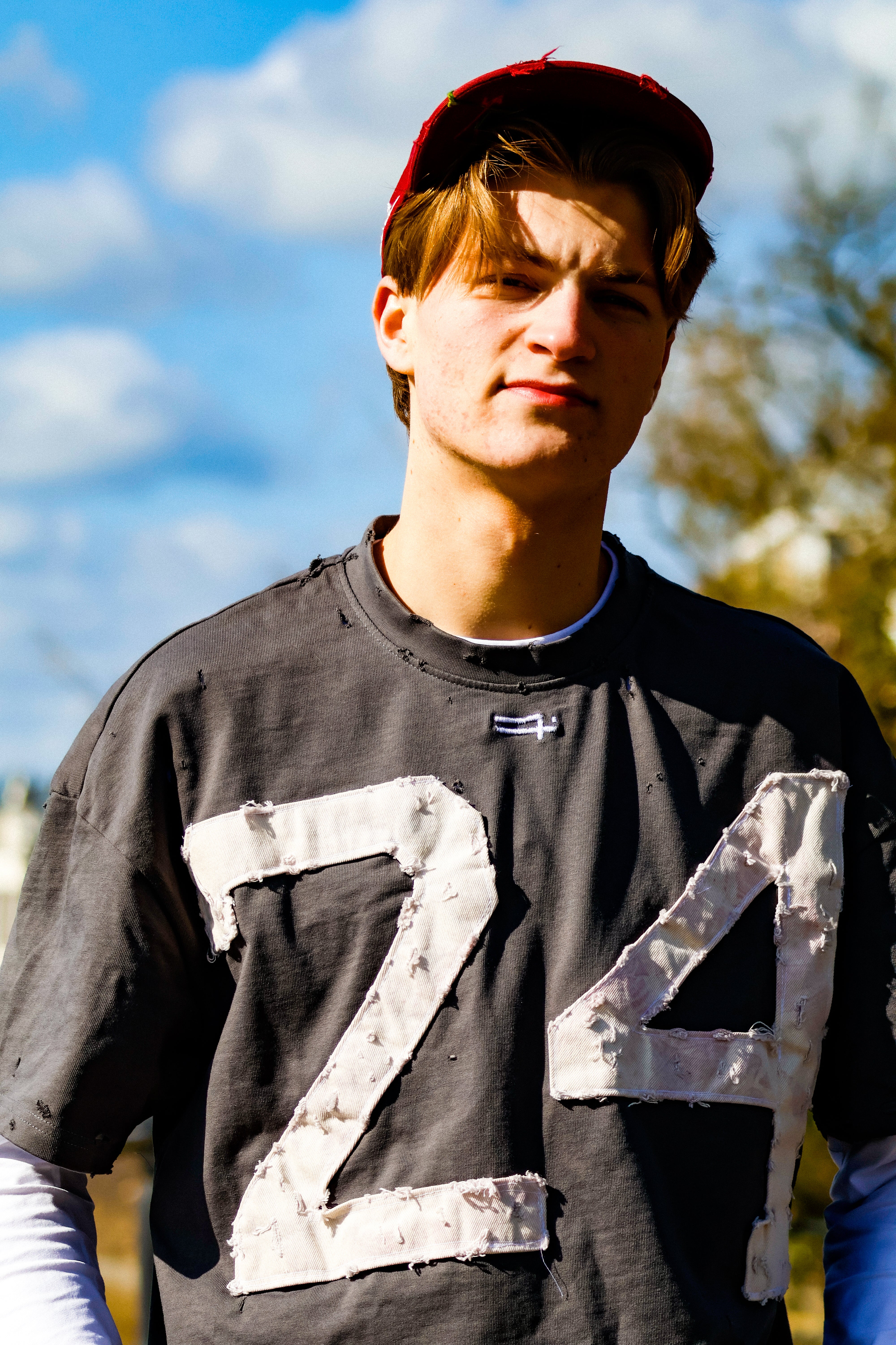 "BRUIIISED" shirt