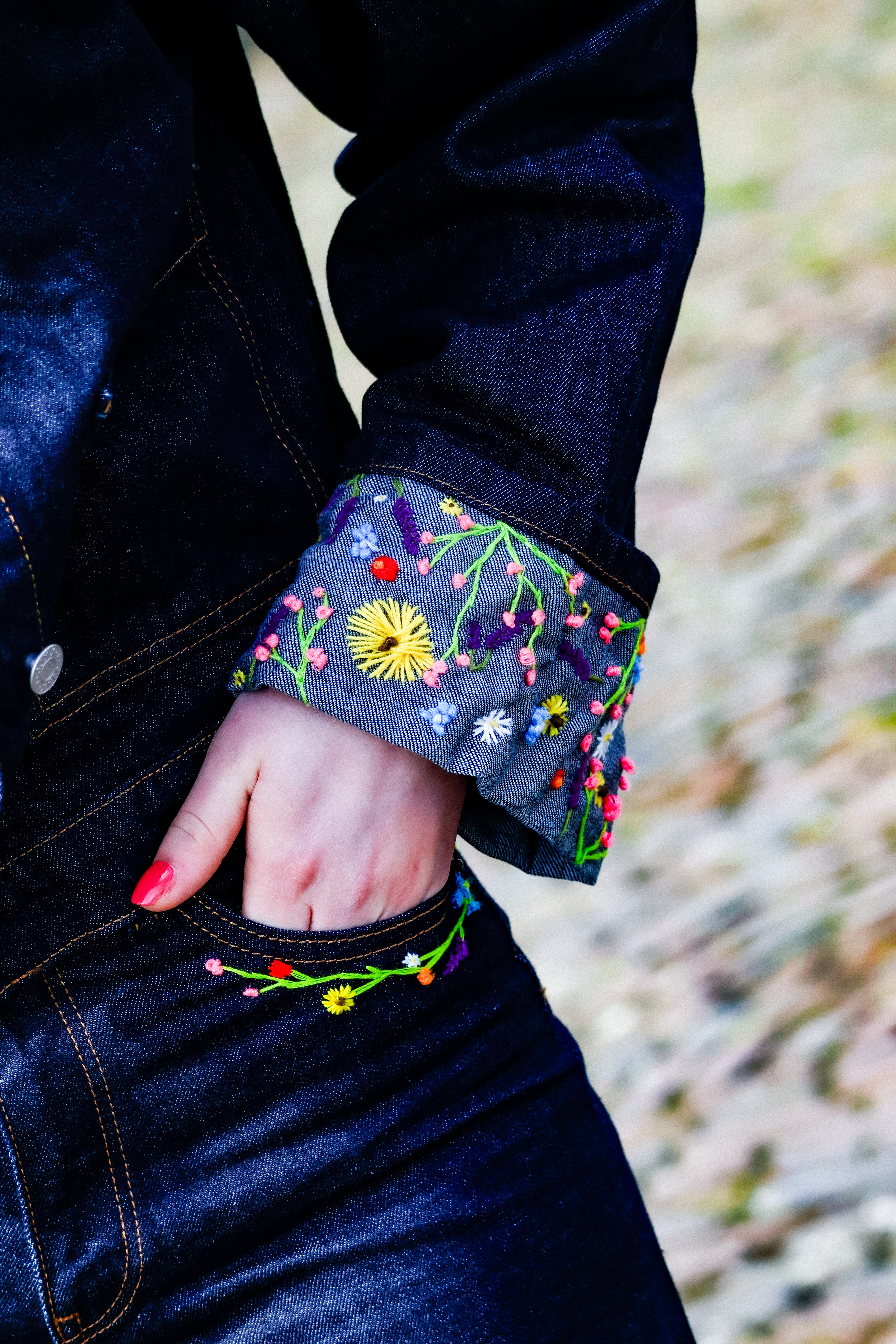 "NECTARIIINE" denim suit