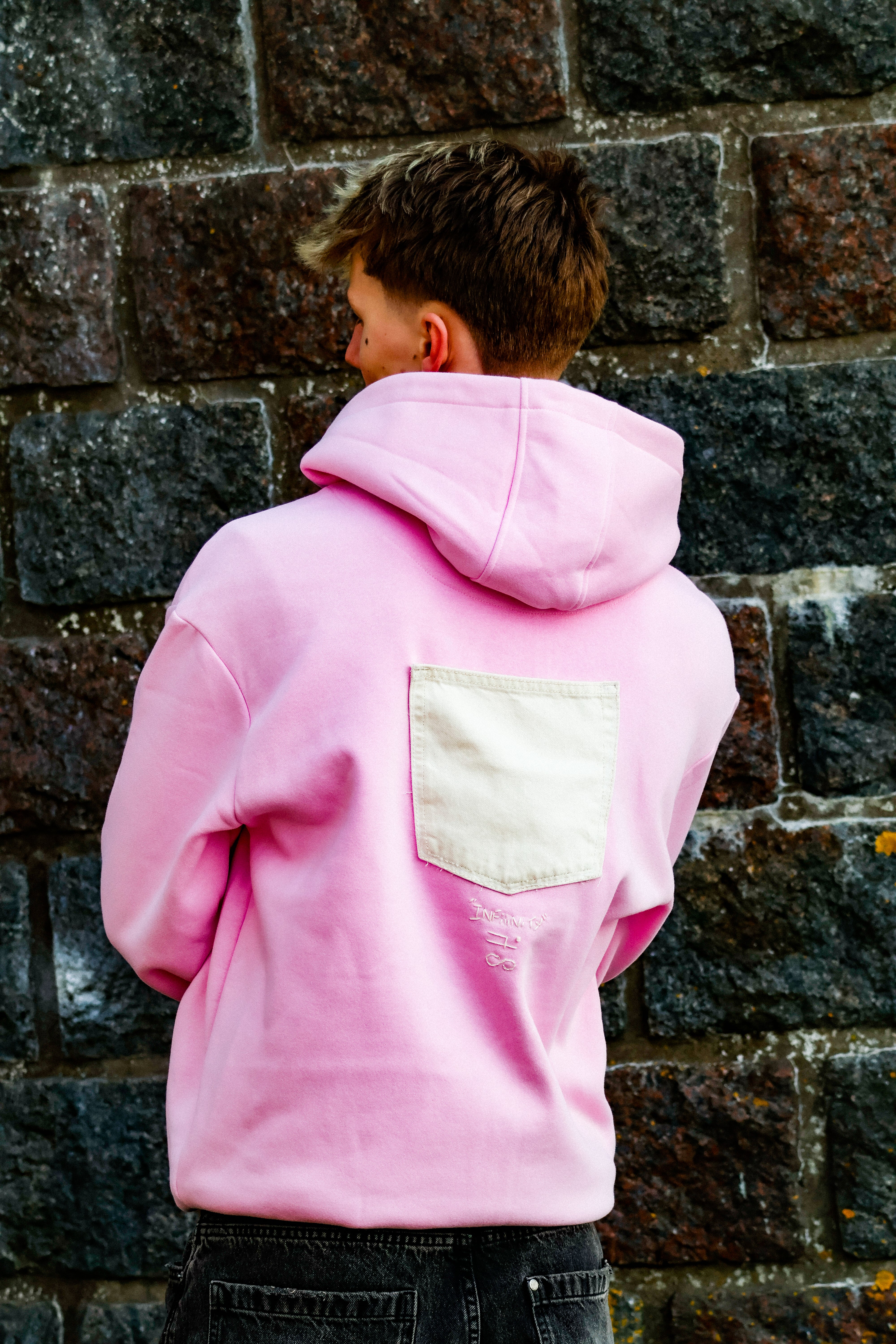 "SIDE TO SIIIDE" zip-hoodie