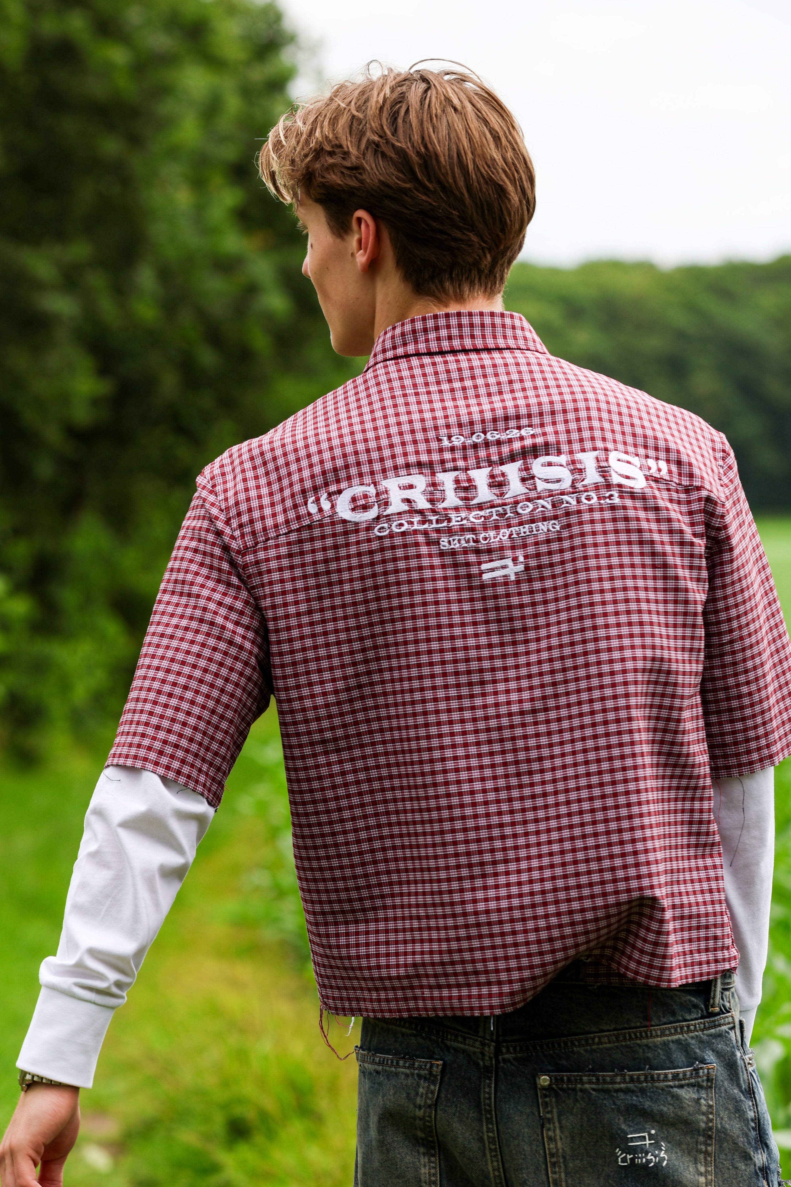 "CRIIISIS" blouse